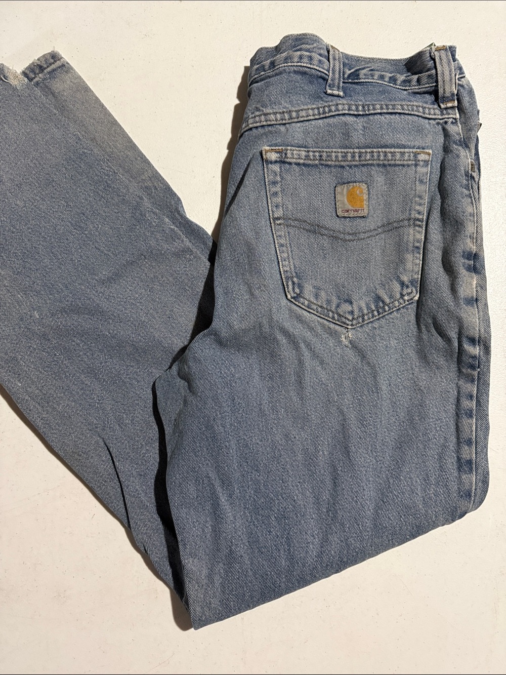 Carhartt Menβs Light Blue Relaxed Fit Jeans 34x32